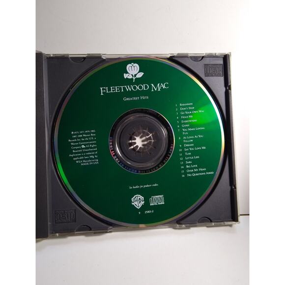 Fleetwood Mac - Greatest Hits CD 1988 Rock Warner Bros. USA - Picture 2 of 3